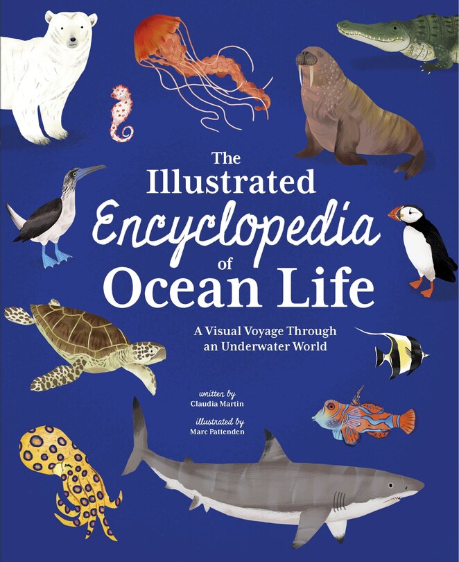 Front cover_The Illustrated Encyclopedia of Ocean Life