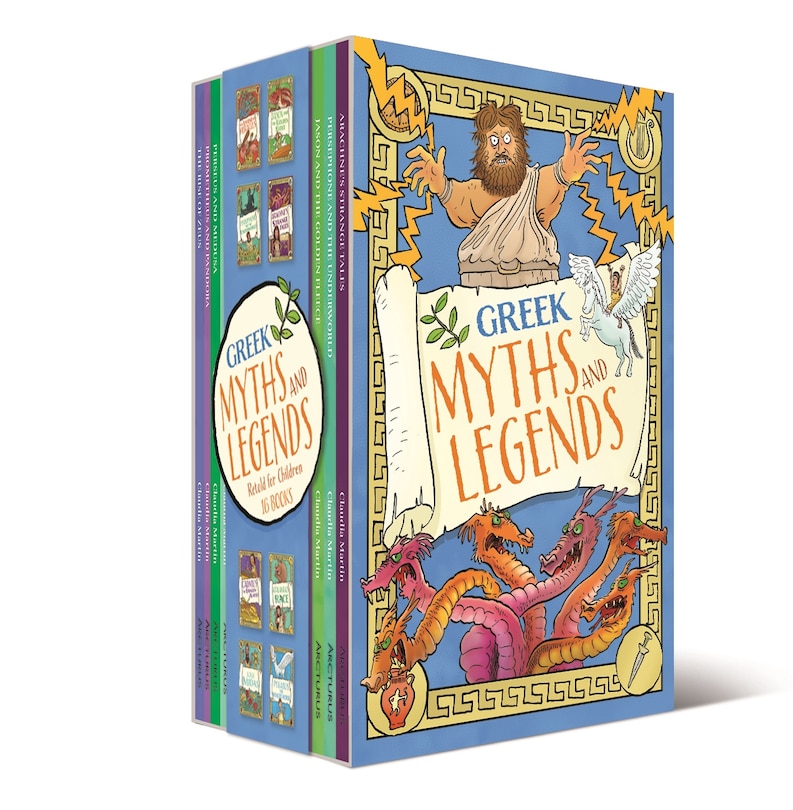 Front cover_Greek Myths and Legends Retold for Children