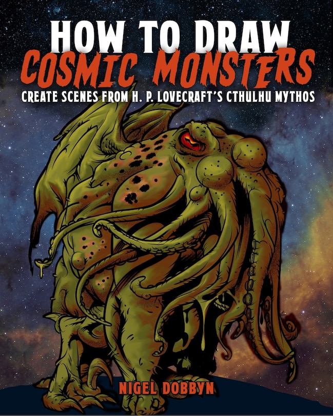 Front cover_How to Draw Cosmic Monsters
