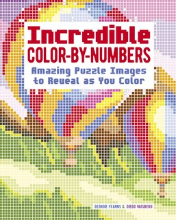 Front cover_Incredible Color-by-Numbers