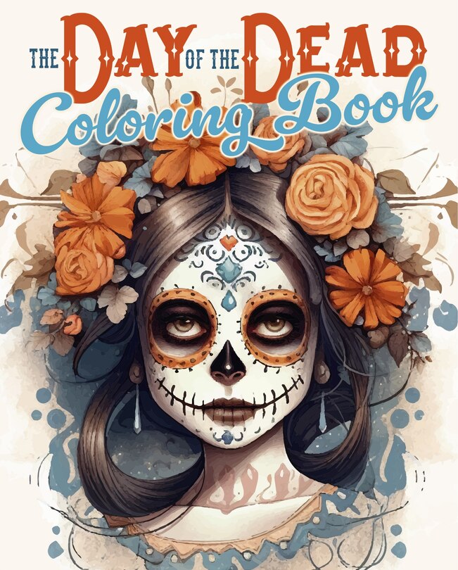 Couverture_The Day of the Dead Coloring Book