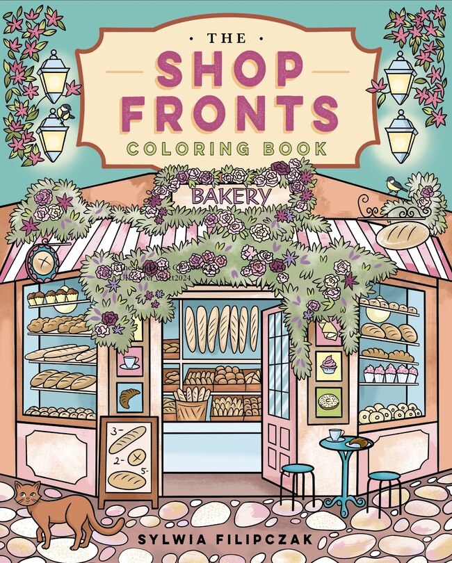 Couverture_The Shop Fronts Coloring Book