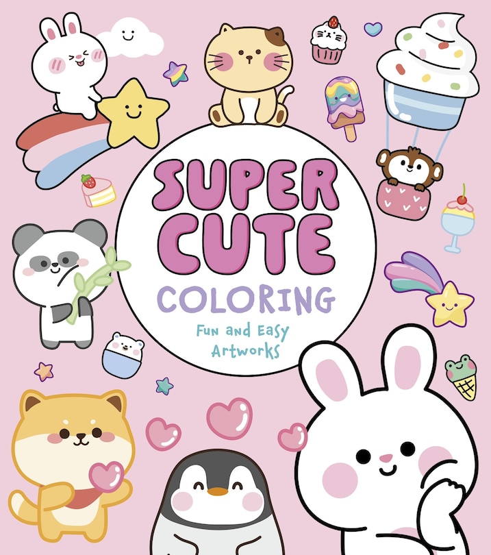 Front cover_Super Cute Coloring