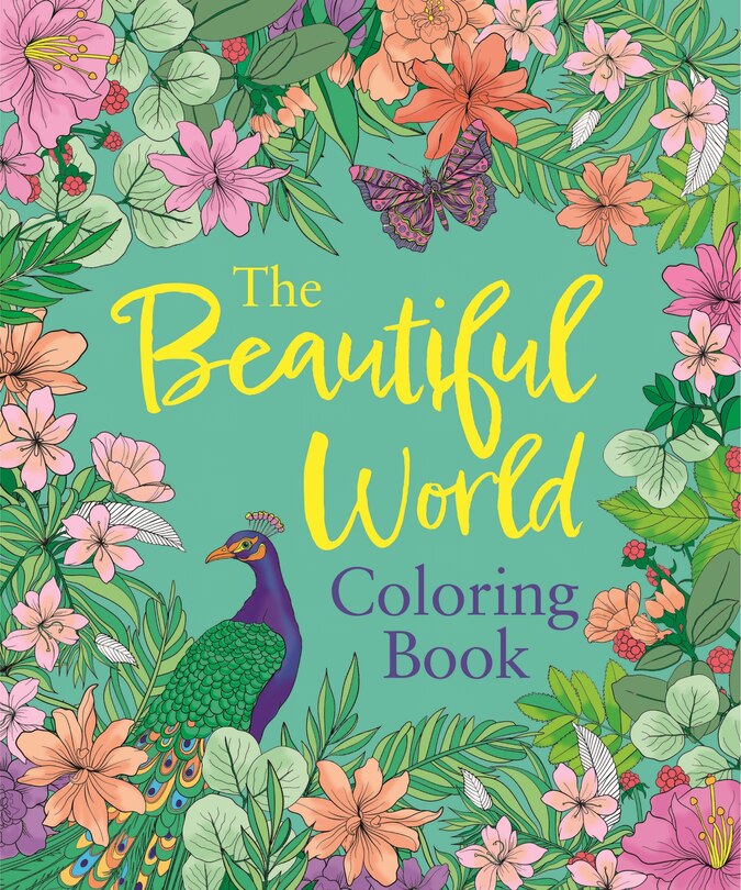 Front cover_The Beautiful World Coloring Book