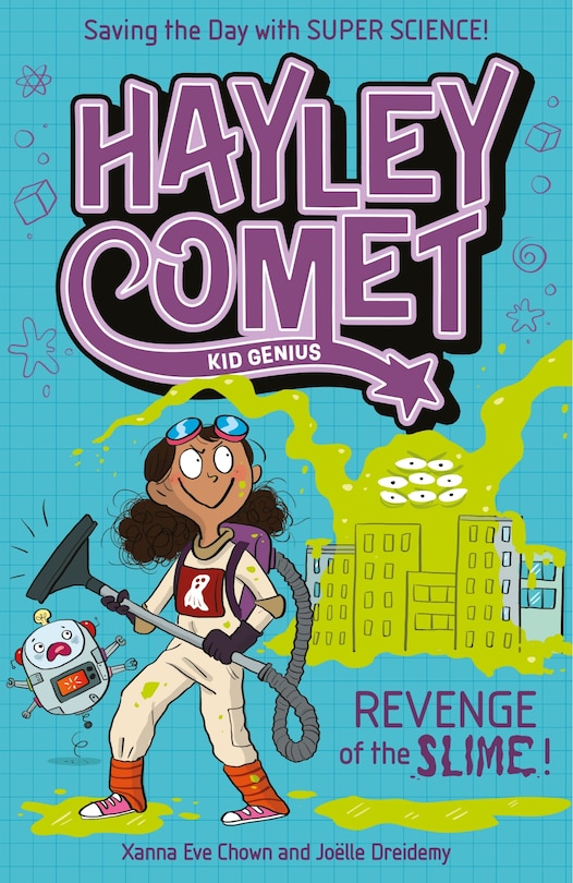 Front cover_Hayley Comet, Kid Genius: Revenge of the Slime!