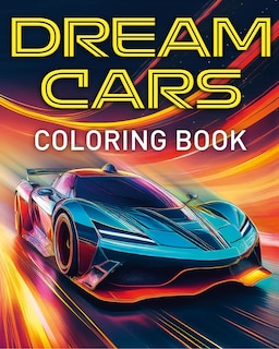 Couverture_Dream Cars Coloring Book