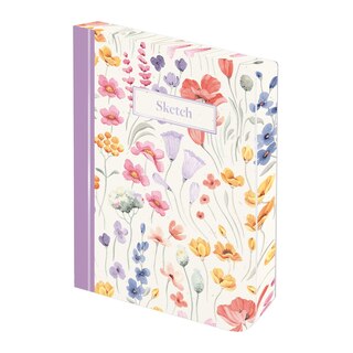 Front cover_Floral Sketch Book