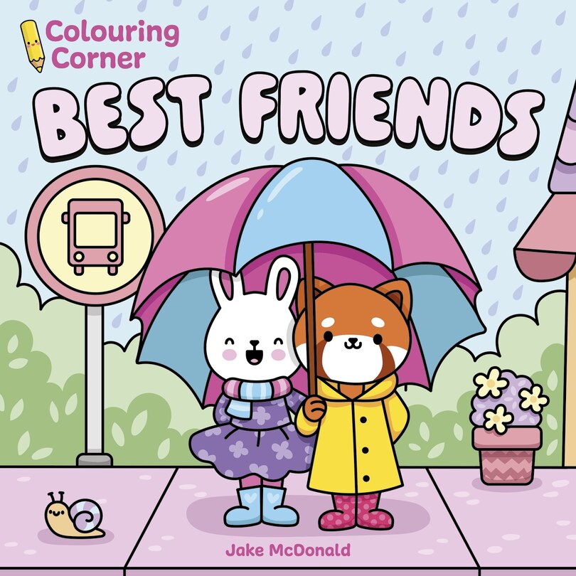 Front cover_COLOURING CORNER BEST FRIENDS