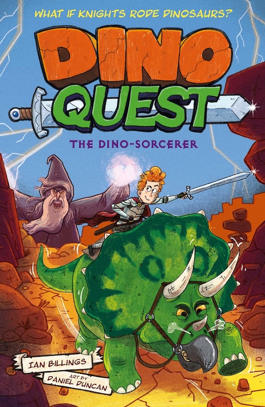 Front cover_Dino Quest: The Dino-Sorcerer
