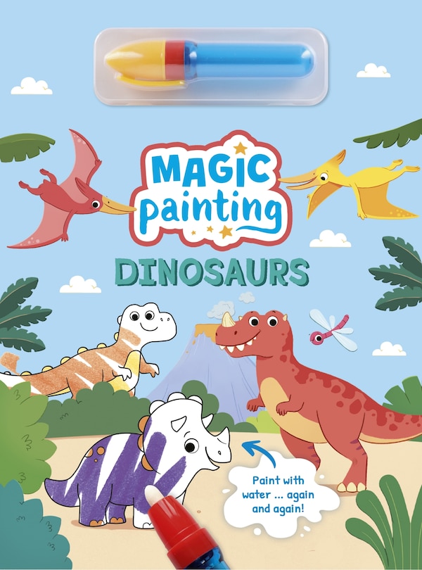 Couverture_MAGIC PAINTING DINOSAURS