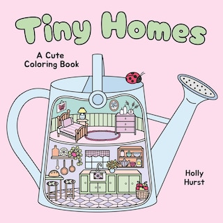 Couverture_Tiny Homes Cute Coloring Book