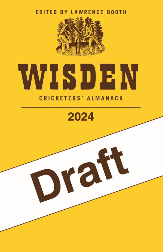 Front cover_Wisden Cricketers' Almanack 2024