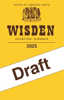 Front cover_Wisden Cricketers' Almanack 2025