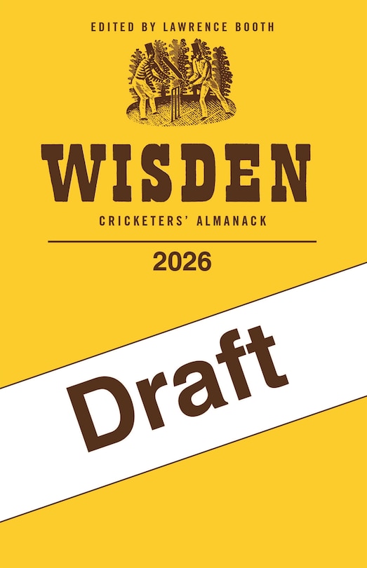 Front cover_Wisden Cricketers' Almanack 2026