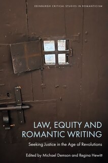 Front cover_Law, Equity and Romantic Writing