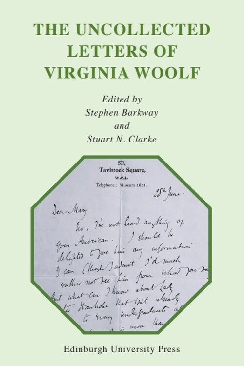 Couverture_The Uncollected Letters of Virginia Woolf