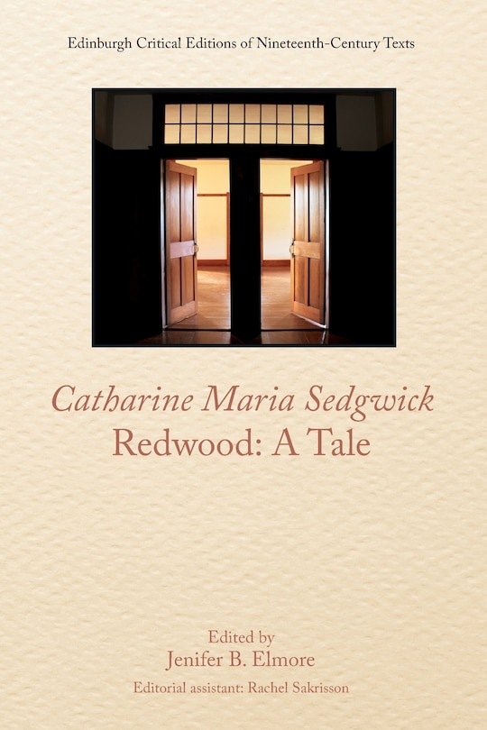 Couverture_Catharine Sedgwick, Redwood: A Tale