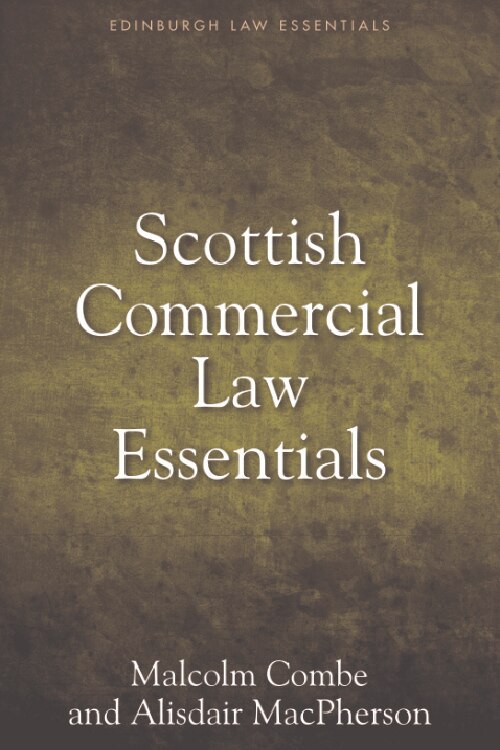 Front cover_Scottish Commercial Law Essentials
