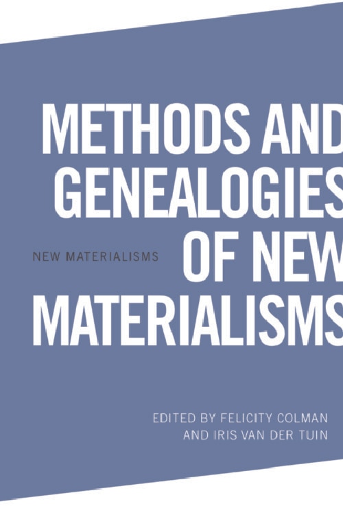 Couverture_Methods and Genealogies of New Materialisms
