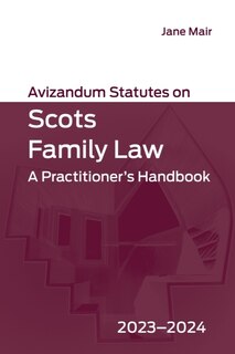Front cover_Avizandum Statutes on Scots Family Law