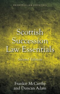Front cover_Scottish Succession Law Essentials