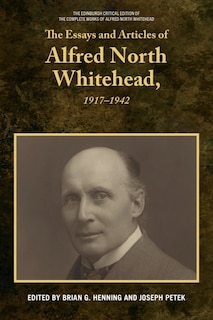 Couverture_The Essays and Articles of Alfred North Whitehead, 1917-1942