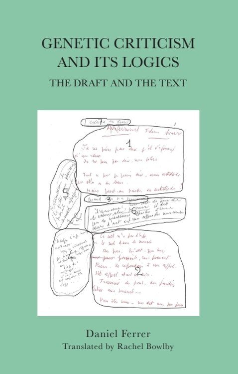 Front cover_Genetic Criticism and its Logics