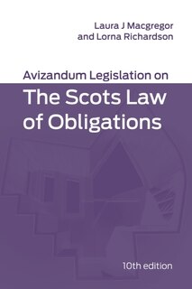 Couverture_Avizandum Legislation on the Scots Law of Obligations