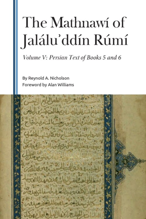 Front cover_The Mathnawí of Jaláluʾddín Rúmí, Volume 5