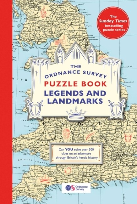 Front cover_The Ordnance Survey Puzzle Book: Legends and Landmarks