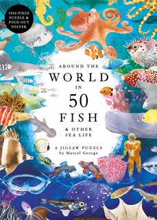 Front cover_Around the World in 50 Fish 1000 Piece Puzzle