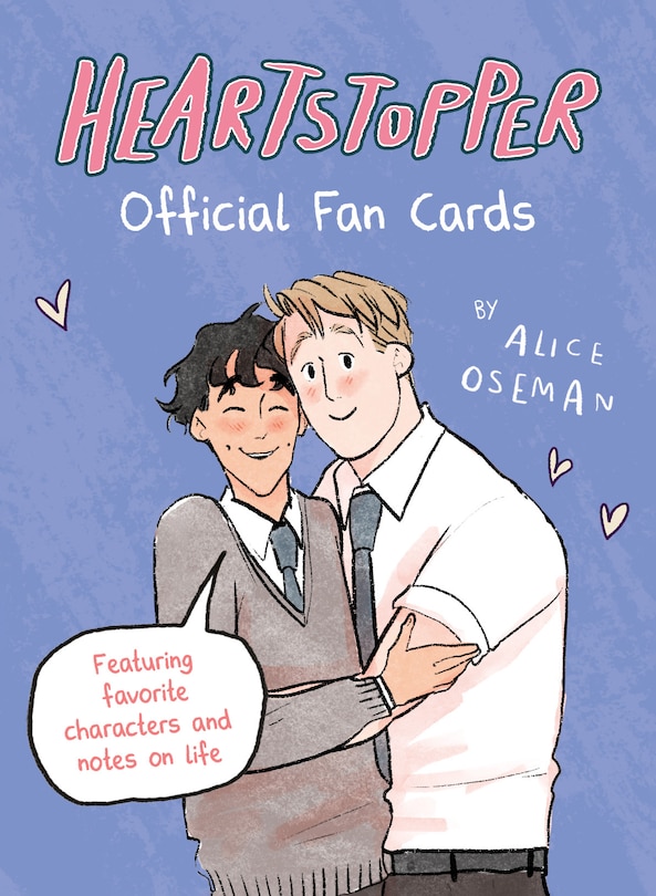 Front cover_Heartstopper Official Fan Cards
