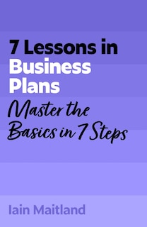 Couverture_7 Lessons in Business Plans