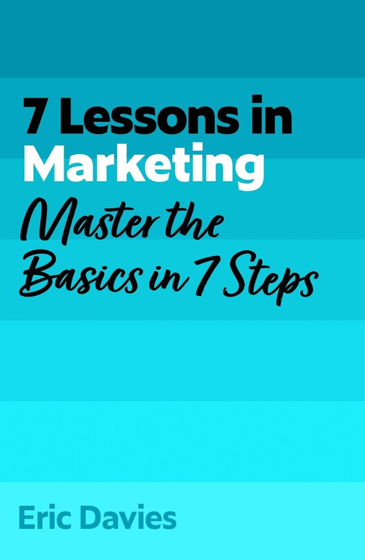 Couverture_7 Lessons in Marketing