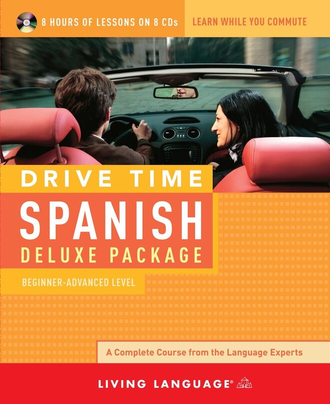 Front cover_Drive Time Spanish: Beginner-advanced Level