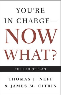 Front cover_You're In Charge, Now What?