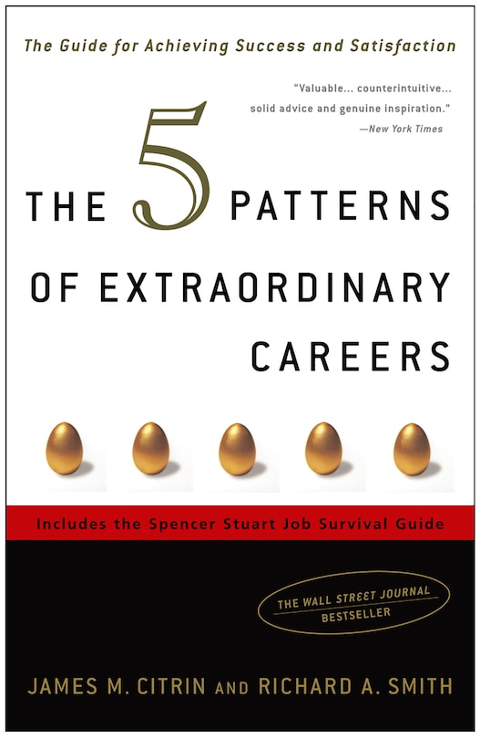 Front cover_The 5 Patterns Of Extraordinary Careers