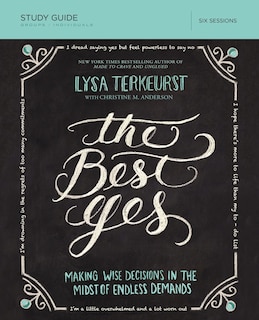 Front cover_The Best Yes Bible Study Guide