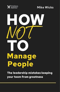 Front cover_How Not To Manage People