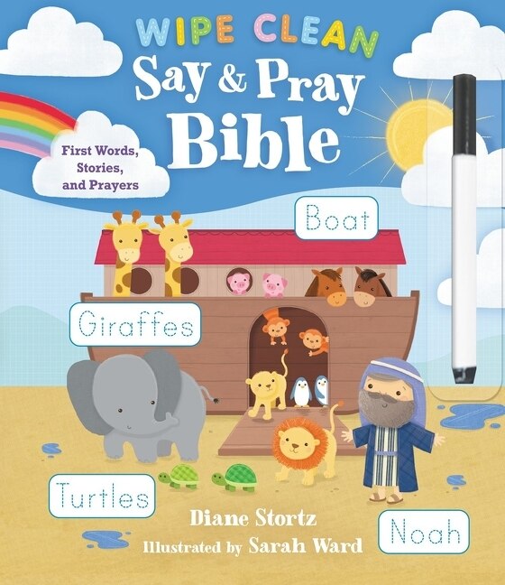 Front cover_Say And Pray Bible Wipe Clean