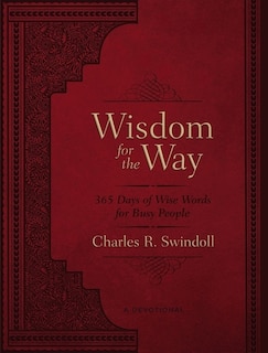 Couverture_Wisdom for the Way, Large Text Leathersoft