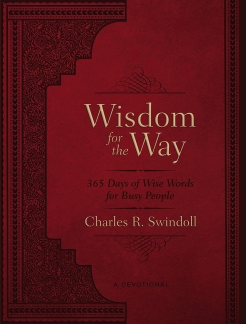 Couverture_Wisdom for the Way, Large Text Leathersoft