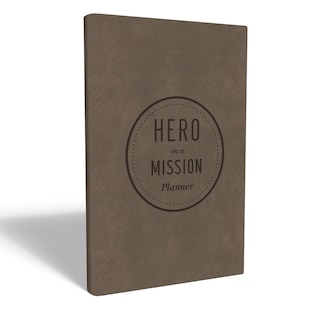 Front cover_Hero On A Mission Guided Planner