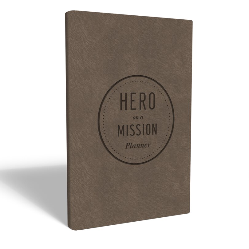 Front cover_Hero On A Mission Guided Planner