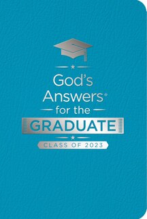 Couverture_God's Answers for the Graduate: Class of 2023 - Teal NKJV