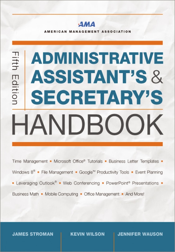 Administrative Assistant's And Secretary's Handbook