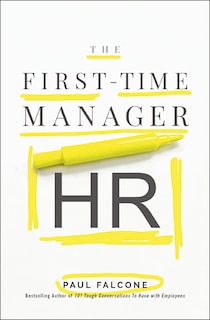 Front cover_The First-Time Manager: HR