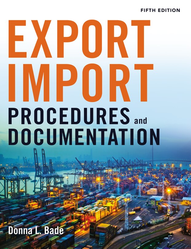 Front cover_Export/import Procedures And Documentation