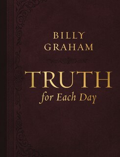 Front cover_Truth for Each Day, Large Text Leathersoft