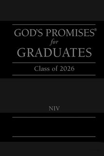 Front cover_God's Promises for Graduates: Class of 2026 - Black NIV